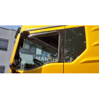LKW-Windabweiser ClimAir MAN TG3 / TGX 2020 - 2 Türen, geschraubt, rauchgrau